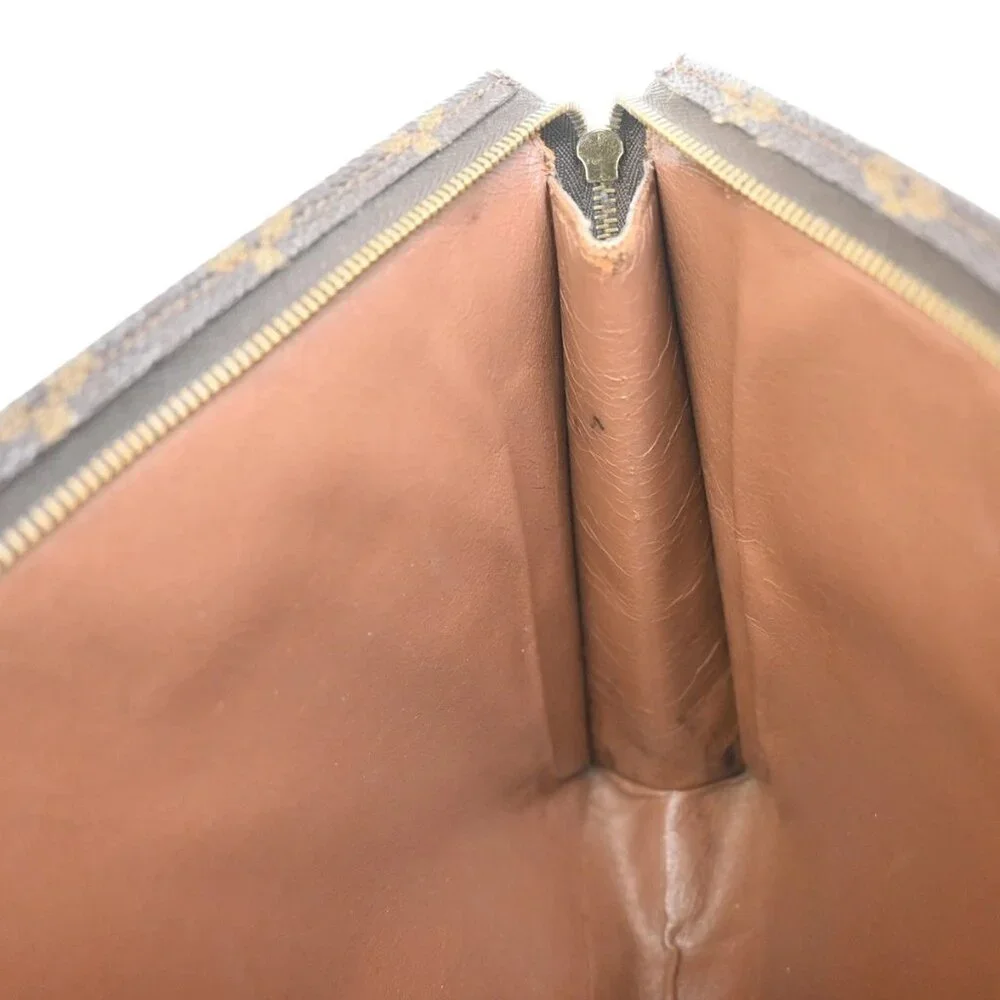 LOUIS VUITTON Poche Toilette 26 Clutch Hand Bag Monogram Leather M47542 01YH581